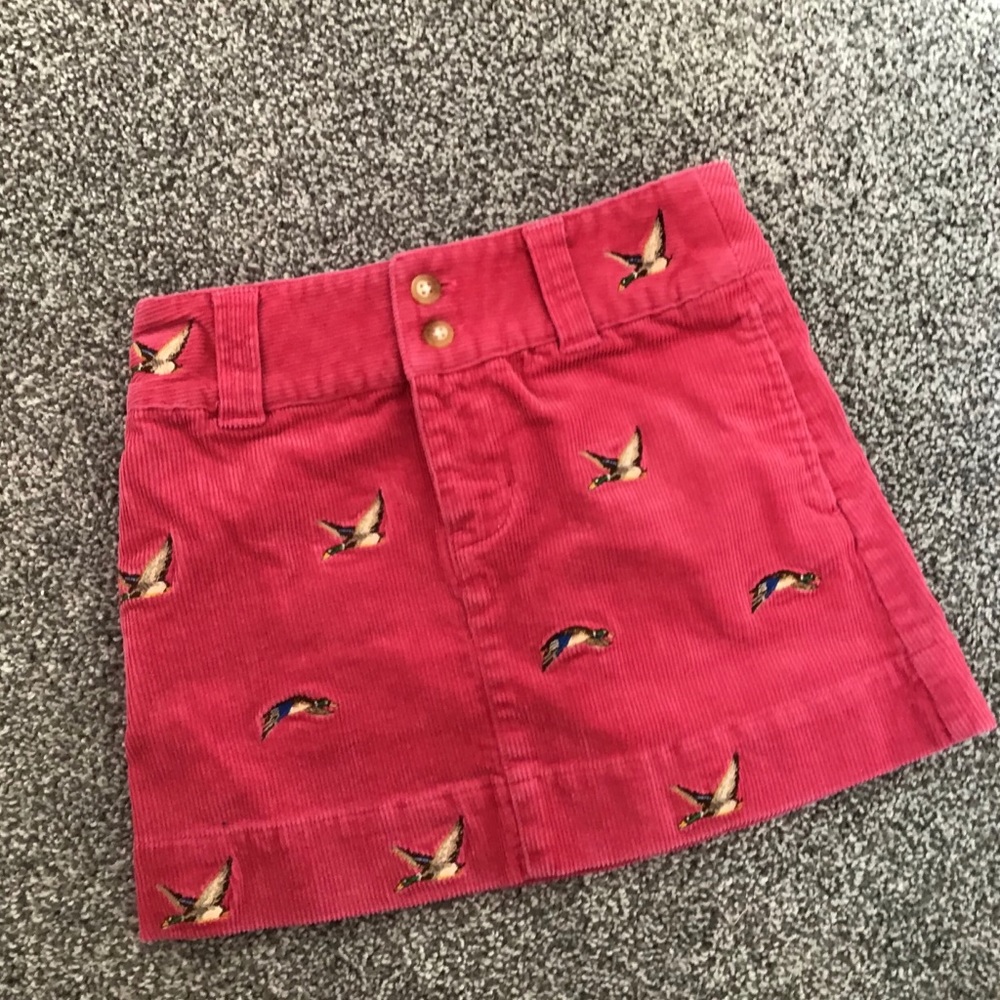 Ralph Lauren Pink Corduroy Skirt sz 5